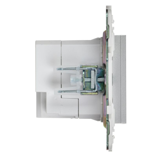 Розетка USB A+C 3.1А SKANDY SK-R14S серебр. IEK SK-U22-D31-K23