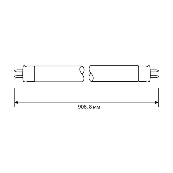 Лампа люминесцентная FT8-30W/54 30Вт T8 6500К G13 Camelion 3008