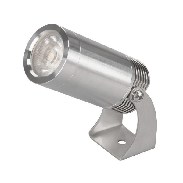 Светильник KT-WATER-R44-8W White6000 (SL 24 deg 12В) (IP68 металл) Arlight 032756