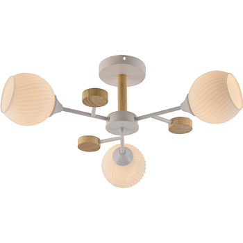 Люстра Chiara 9180-303 60Вт 3хE27 модерн Rivoli Б0068427