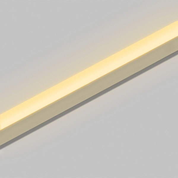 Шнур светодиодный гибкий неон SMD 8х16мм 120LED/м односторон. 24В тепл. бел. (уп.50м) Neon-Night 131-126