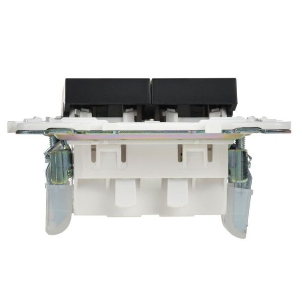 Выключатель 2-кл. SKANDY 10А SK-V09Bl с индикацией черн. IEK SK-V20-1-10-K02