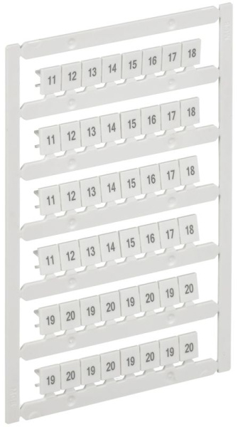 Маркер для CTS 6кв.мм/CP 10кв.мм "11-20" ARMAFIX IEK AF-CT10D-M-006-02