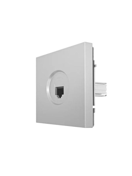 Розетка компьютерная 1-м СП ZIMA IP20 механизм сер. матов. LEZARD 704-7488-139