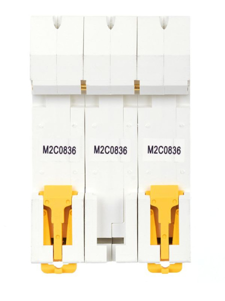 Выключатель автоматический модульный 3п C 8А M06N ARMAT IEK AR-M06N-3-C008