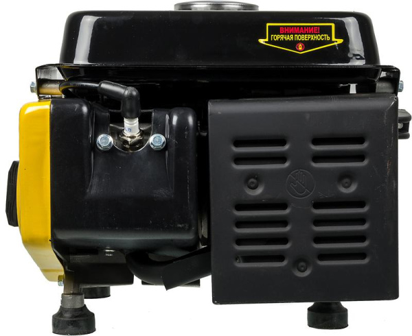 Бензогенератор HT950A 1ф 650Вт ручной стартер HUTER 64/1/1