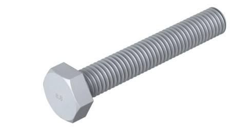 Болт с шестигранной головкой M12х110 DIN 933 SKS ZL OBO 6838124