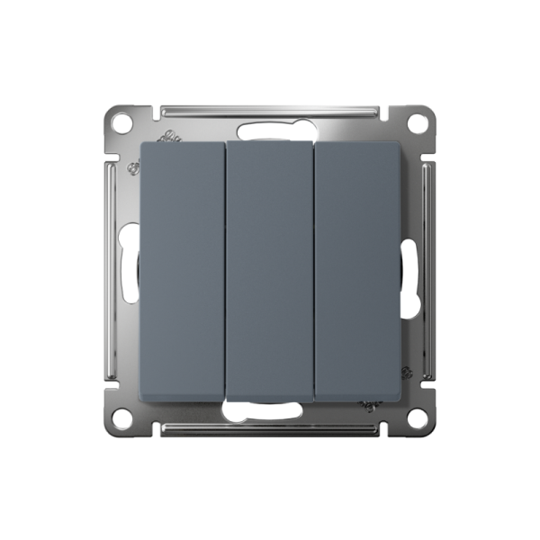 Выключатель 3-кл. СП AtlasDesign 10А IP20 (сх. 1+1+1) 10AX механизм грифель SE ATN000731