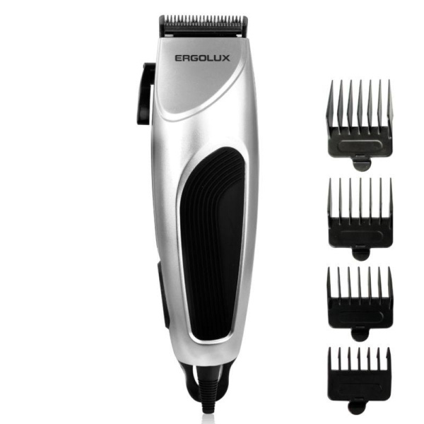 Машинка для стрижки волос ELX-HC03-C42 10Вт 220-240В серебр. Ergolux 13960
