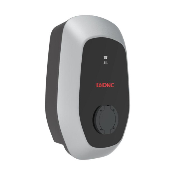 Станция зарядная переменного тока (AC) - EOS Зарядка (EOS Charge) 7.4кВт T2S - RFID - WiFi - LAN - Power Meter DKC EC7SMETS