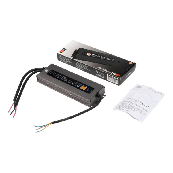 Блок питания для светодиод. ленты BSPS 12В 25.00А 300Вт IP67 JazzWay 5062085
