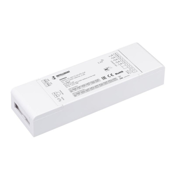 Диммер SMART-CC-205-72-SH-PD-SUF 12-48В 5х350-1200мА 2.4G IP20 пластик INTELLIGENT ARLIGHT 038209