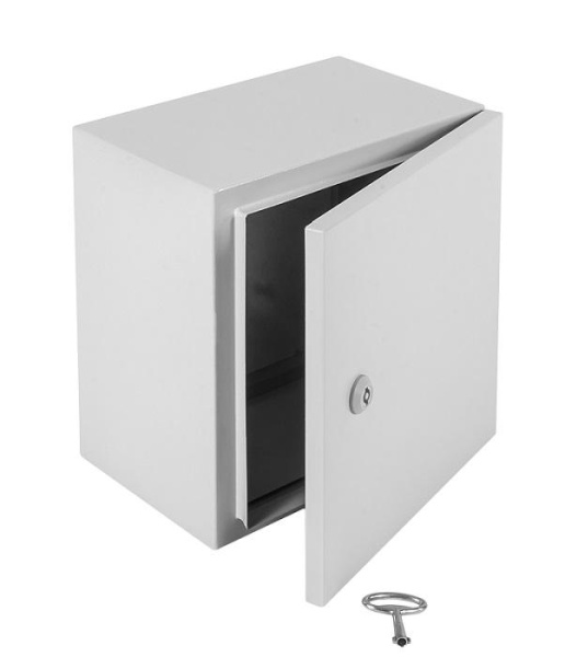 Шкаф электротехнический навесной EMW-300.400.210-1-IP66 300х400х210 IP66 распределит. с одной дверью Elbox 1362310
