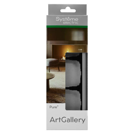 Рамка 3-м ArtGallery Pure органич. стекло алюм. SE GAL320303