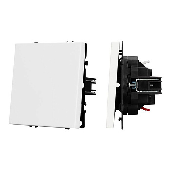 Выключатель проходной 1-кл. SWT-NOBE-MKP1-SFPL-WH 10А 230В механизм Arlight 054235