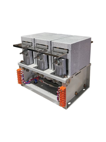 Контактор вакуумный КВТ-1 14-10/2000-3 У3 трехполюсный 2000А 220В AC/DC 4з+3р нереверсивный без реле IP00 Электротехник ET336977