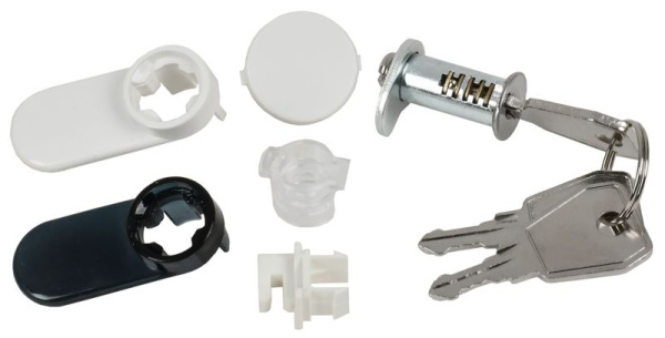 Замок с ключом TEKFOR IEK TF-KP00D-ZP