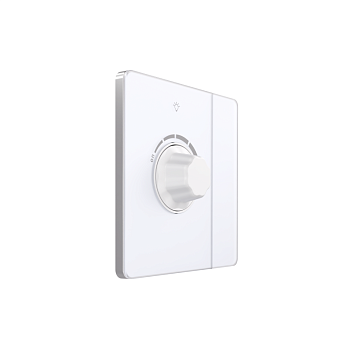 Светорегулятор 1-кл. СП TRIAC Systeme Infinity 10А 300Вт 250В с выключателем арктич. лед SE FSE000121
