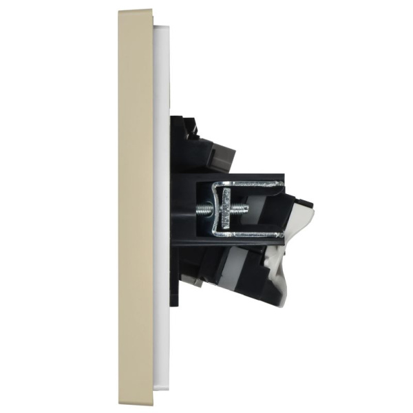 Розетка 2-м RJ11+RJ45 кат.5E FORTE&PIANO FP435 ваниль IEK FP-KT20-O-1-K10