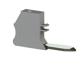 Клемма дополнительная AVK/EK6 6кв.мм к клеммникам AVK(95-240) сер. Klemsan 0.0.0.3.04370