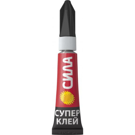 Супер-клей сверхпрочный 3г+антиклей SABL1-33 СИЛА C0039400
