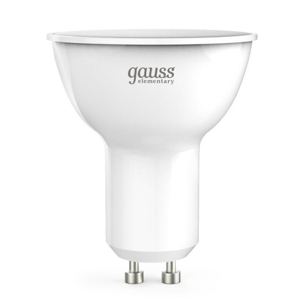 Лампа светодиодная Elementary 11Вт MR16 софит 3000К тепл. бел. GU10 850лм GAUSS 13611