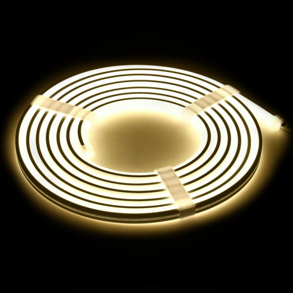 Лента светодиодная "неон" 2835-120LED 8Вт/м IP67 13мм 24В 3000K термостойкая (уп.5м) IEK LSR6-1-120-67-2-05
