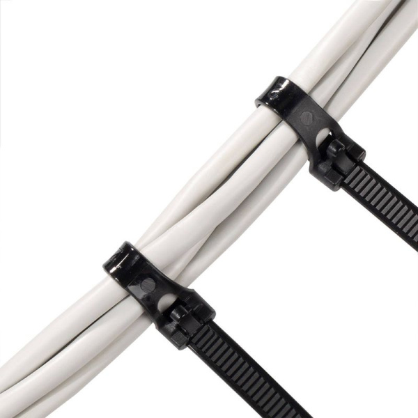 Хомут кабельный КСР 7.5х300 нейл. черн. (уп.100шт) Fortisflex 80146