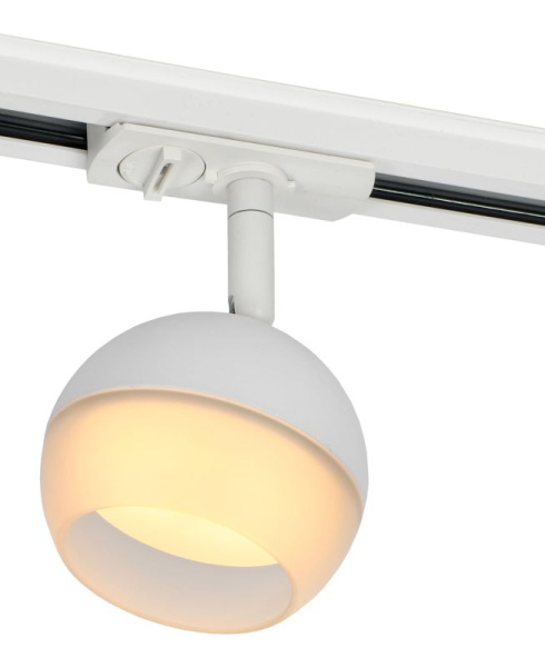 Светильник 4118 декоративный трековый поворотный GX53 бел. IEK LT-USB0-4118-GX53-1-K01