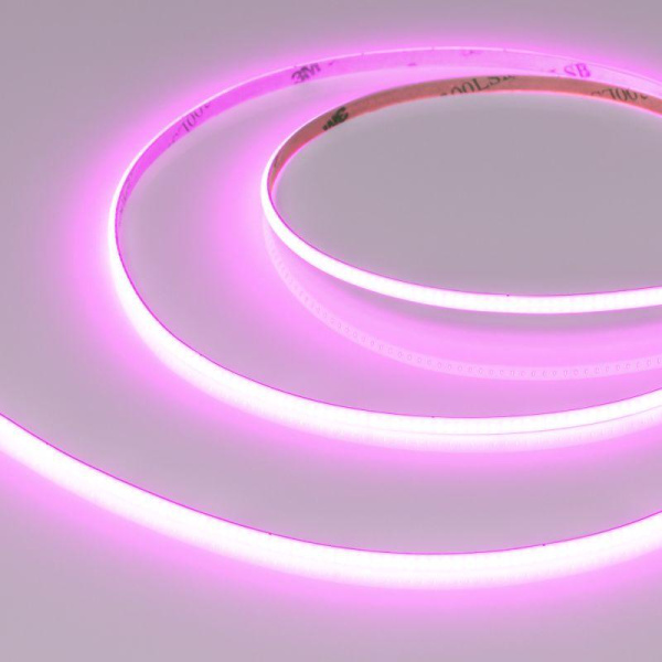 Лента светодиодная COB-X480-4mm 24V Magenta 4Вт/м IP20 (уп.5м) Arlight 046914