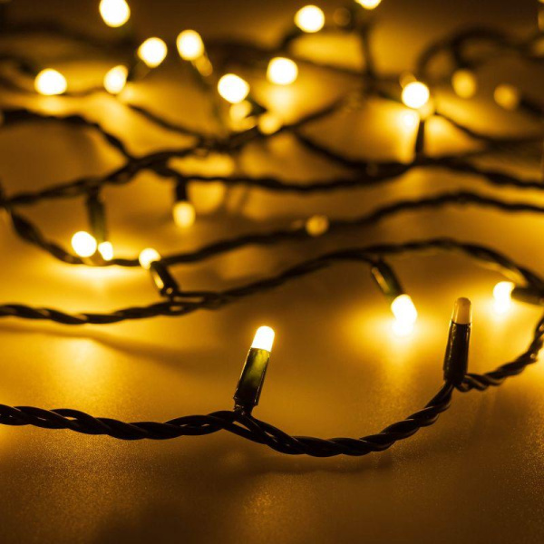 Гирлянда светодиодная ARD-STRING-PRO-1000-GREEN-100LED-MILK-PULSE Warm230В 7Вт IP65 Ardecoled 031662