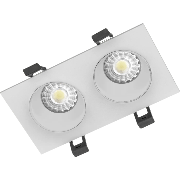 Рамка двойная ADJUSTABLE UGR/R бел./бел. СТ 2902000120