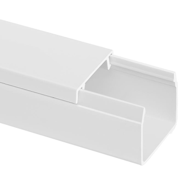 Кабель-канал 16х16 L2000 пластик бел. TOKOV ELECTRIC TKE-KK-16-16-2000-WH