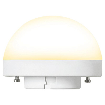 Лампа светодиодная LED-GX53-13W/3000K/GX53/FR/SPHERE PLZ02WH 13Вт 3000К со сферическим рассеив. Uniel UL-00011790