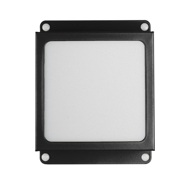 Светильник светодиодный PPL 089/G OPAL 9Вт 4000К IP40 BLACK ДВО/ДПО домино в потолок Грильято черн. Pro JazzWay 5065260