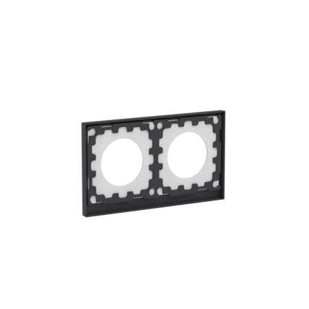 Рамка 2-м KANT IP44 черн. уголь DKC7012944