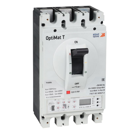 Выключатель автоматический 3п 630А OptiMat T630L ETE КЭАЗ 355927