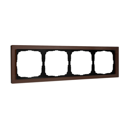 Рамка 4-м ArtGallery Pure органич. стекло мокко SE GAL320604