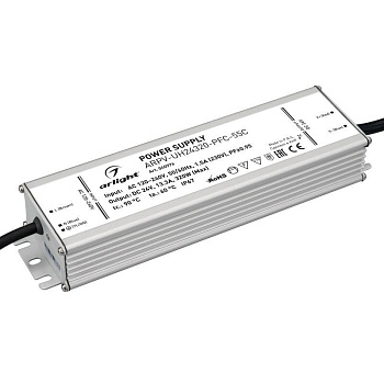 Блок питания ARPV-UH24320-PFC-55C (24В 13.3А 320Вт) (IP67 металл) Arlight 040976