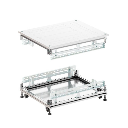 Крыша основание преперфорированные IT-CQE 800х1200 RAL7035 DKC RGIT812F