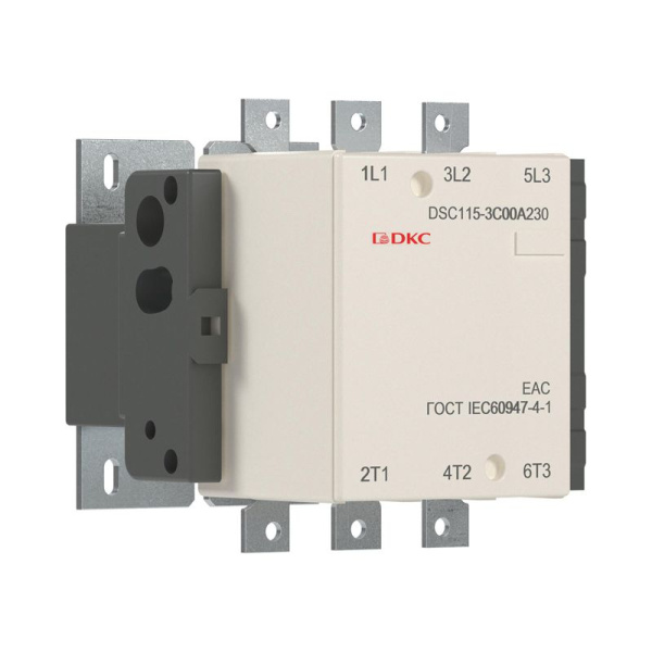 Контактор магнитный DSC115-3C00A230 115А 55кВт (AC3) 220В AC YON DSC115-3C00A230
