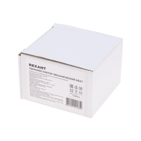 Терморегулятор механический R5XT 3.5кВт черн. Rexant 51-0593