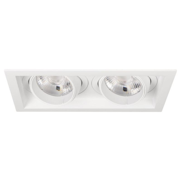 Светильник MS-VORTEX-BUILT-S250x140-2x30W Day4000 WH-WH 17 deg 230В 2х30Вт 4000К IP20 метал. Arlight 057765