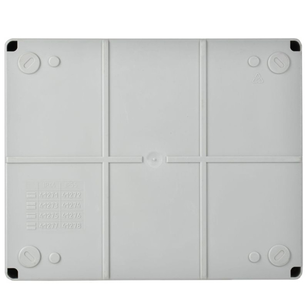 Коробка распаячная ОП 240х195х90 IP55 КМ41272 RAL7035 IEK UKO10-240-195-090-K41-55