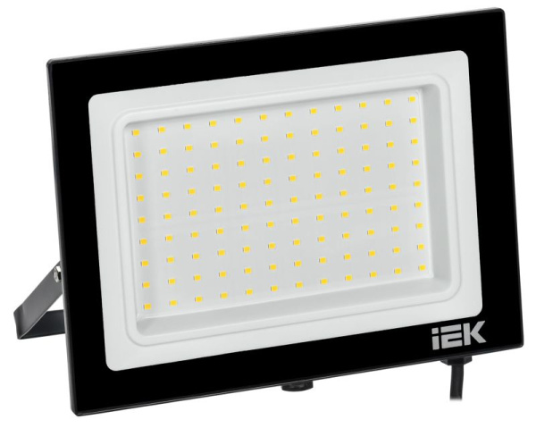Прожектор светодиодный СДО 06-100 6500К IP65 черн. IEK LPDO601-100-65-K02
