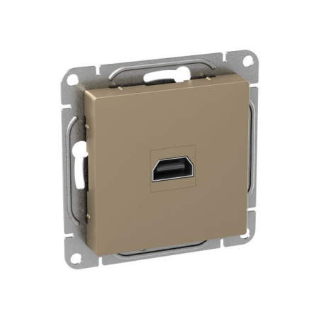 Розетка СП Эпика HDMI механизм шампань EKF UP1-SOC-HDMI