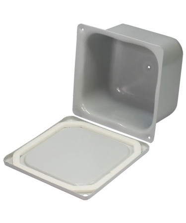Коробка протяжная У994У2 (порошок) 110х110х81 IP54 Электротехник ET008863