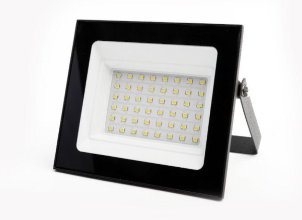 Прожектор светодиодный LFL-5002 C02 LED SMD 50 Вт 230В 6500К черн. Ultraflash 15126