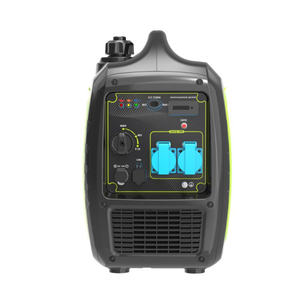 Генератор бензиновый инверторный URS-P3500i 1ф макс. мощность 3.2кВт ручной стартер TM Uniel UL-00012854