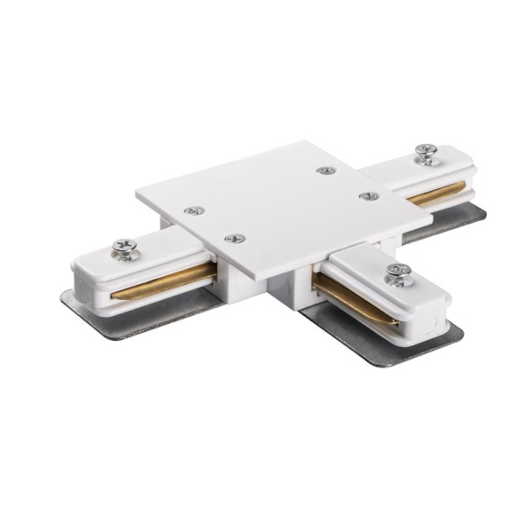 Коннектор T-образный PTR/R CT-WH встраив. шинопровод бел. JazzWay 5031913